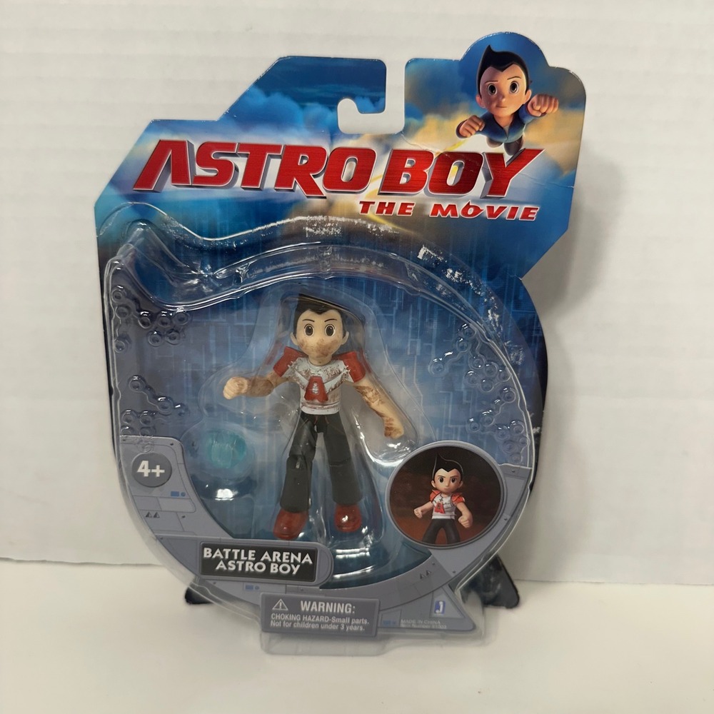 2009 Jazwares Astro Boy Battle Arena Muddy Figure 3.5" Open Box Complete